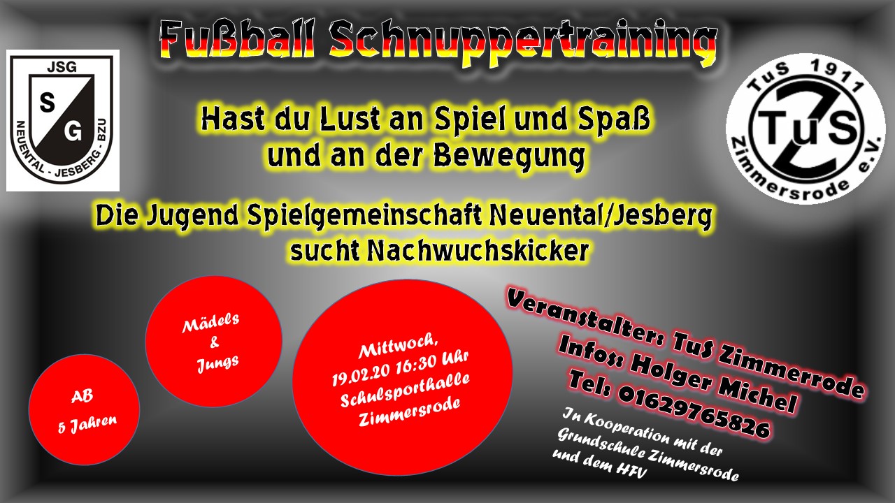 200124 TuS Schnuppertraining