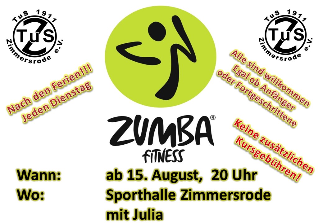 Plakat Zumba 2017